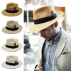 Feather Band Trilby Fedora Hat