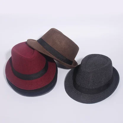Elegant Bowler Fedora Hat - Image 2