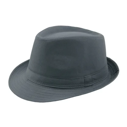 Solid Color Summer Fedora - Image 4