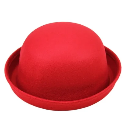 Solid Color Dome Fedora - Image 2